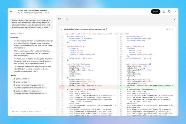 OpenAI запустила Codex-ИИ-программиста коммерческого уровня
