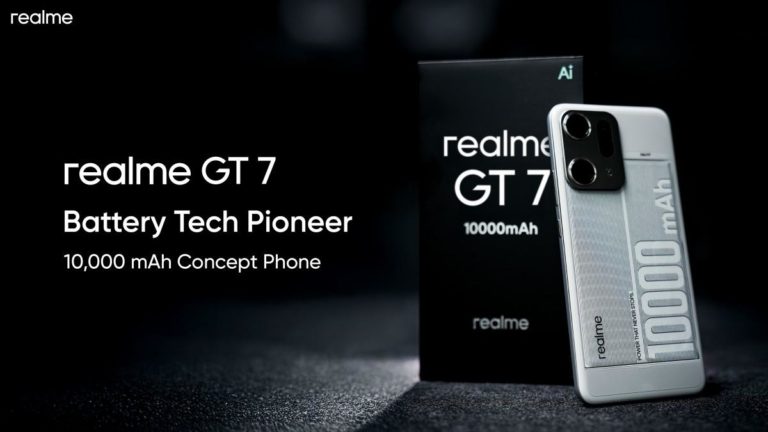 Обычный смартфон от Realme получил батарейку 10000мач и зарядку 320 Вт