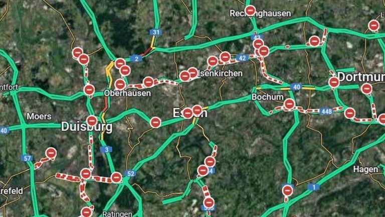 В Німеччині хакнули Google Maps, автотрафік країни паралізувало