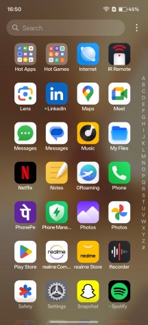 Передвстановлені додатки - Практичний огляд Realme 15 Pro