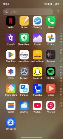 Передвстановлені додатки - Практичний огляд Realme 15 Pro