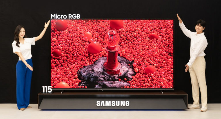 Samsung представила нову технологію дисплеїв – Micro RGB
