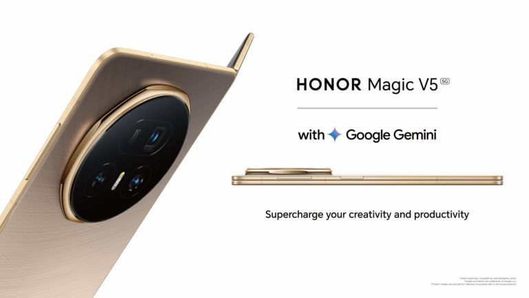 HONOR презентує новий складаний смартфон Magic V5 з інтеграцією Google Gemini