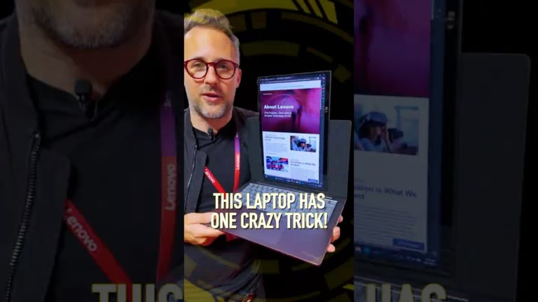 Lenovo Vertaflex: концепт-ноутбук із унікальним портретним режимом