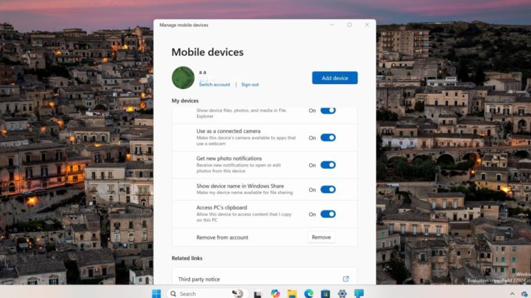 Microsoft готовит синхронизацию буфера обмена между Windows и Android