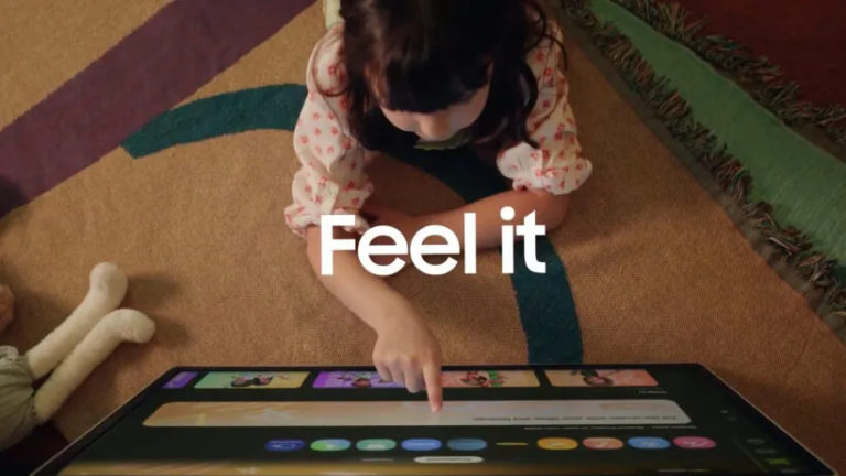 Samsung выпустила 27-дюймовый сенсорный экран на колесиках, чтобы он мог перемещаться между комнатами