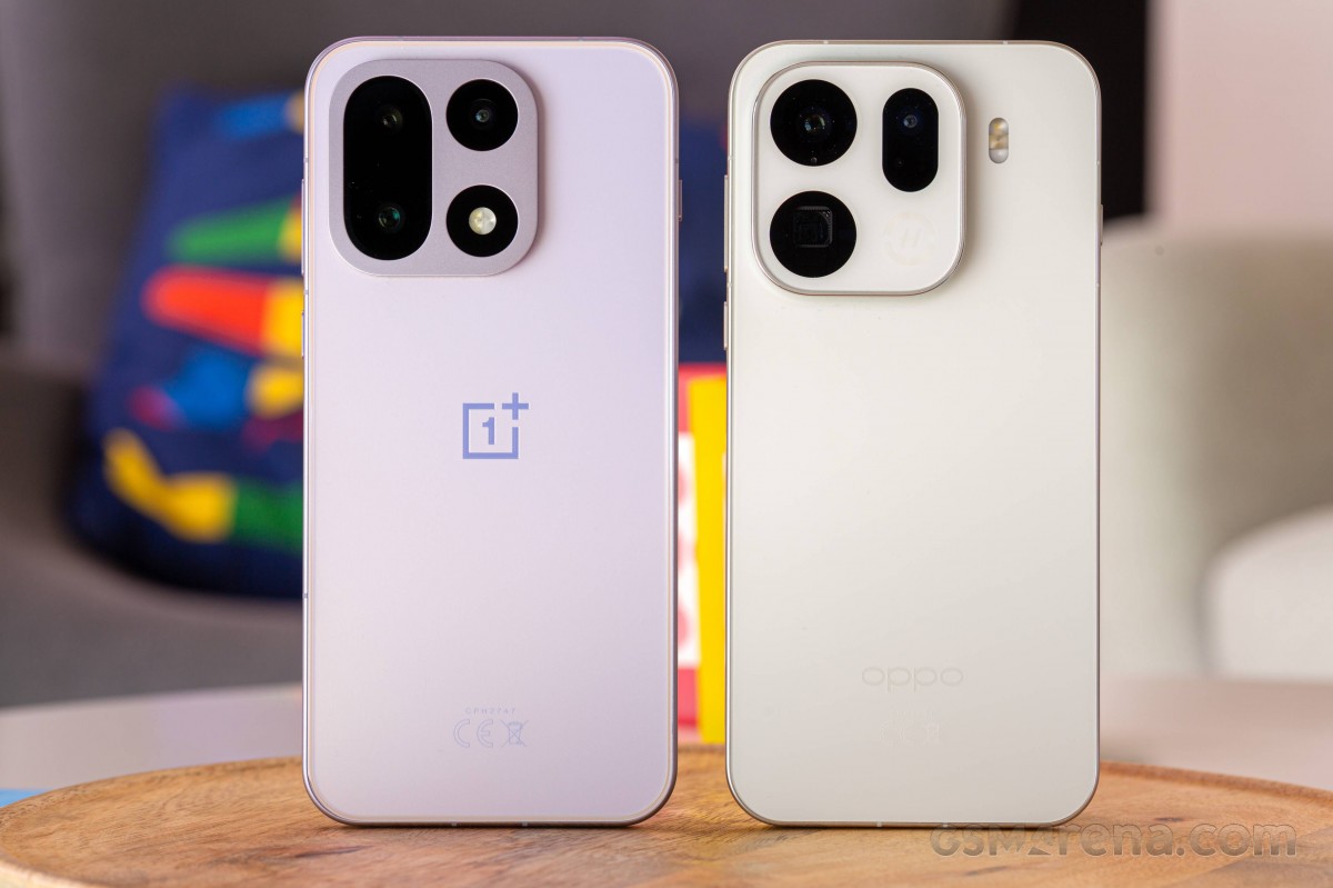 OnePlus 15 vs. Oppo Find X9 Pro