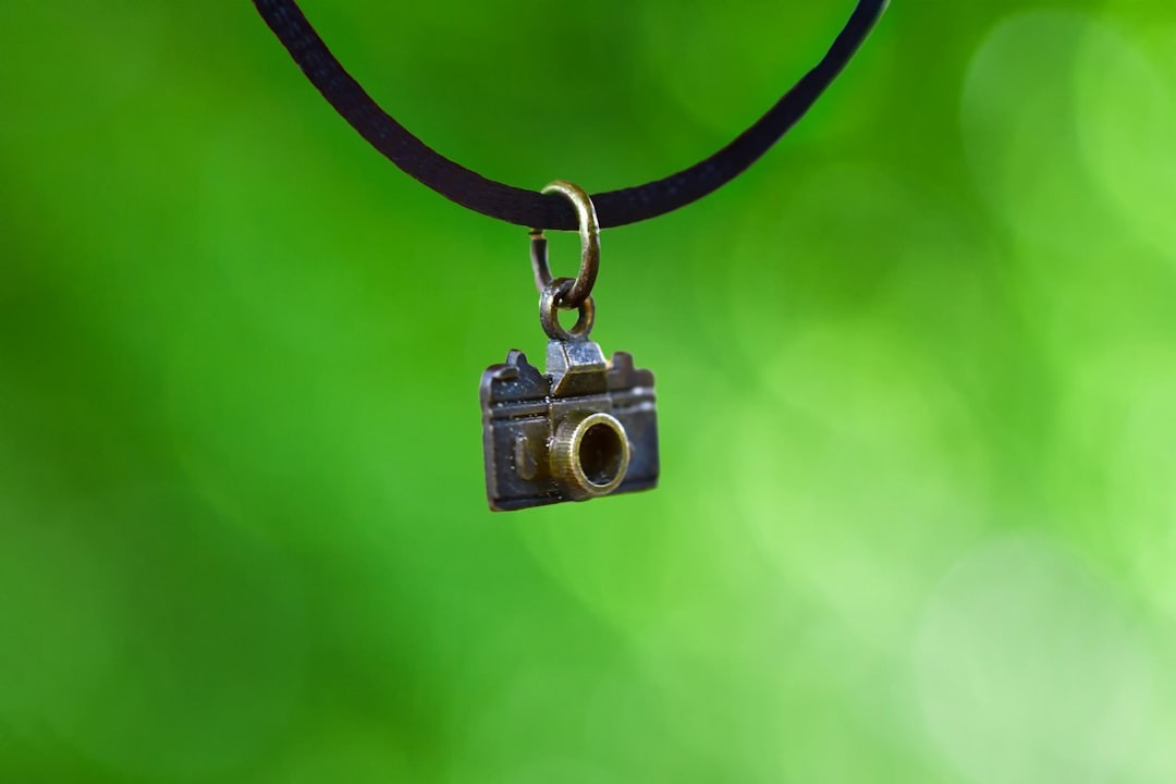 gold padlock on black rope