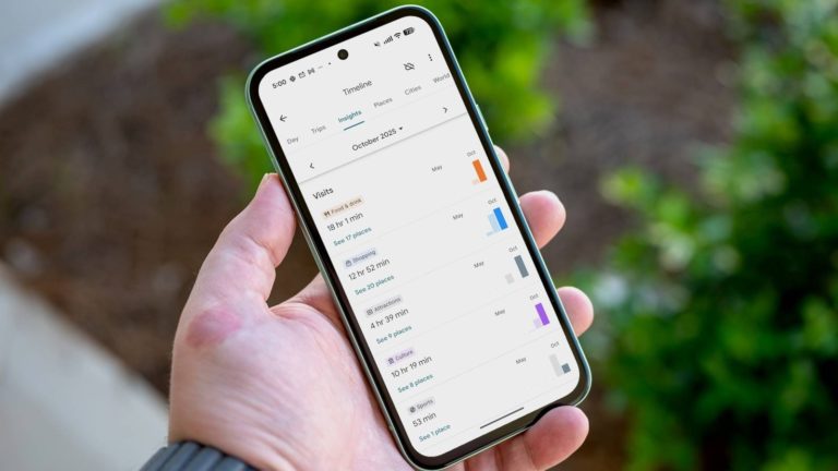Как настроить Google Maps для получения отчетов о ваших передвижениях