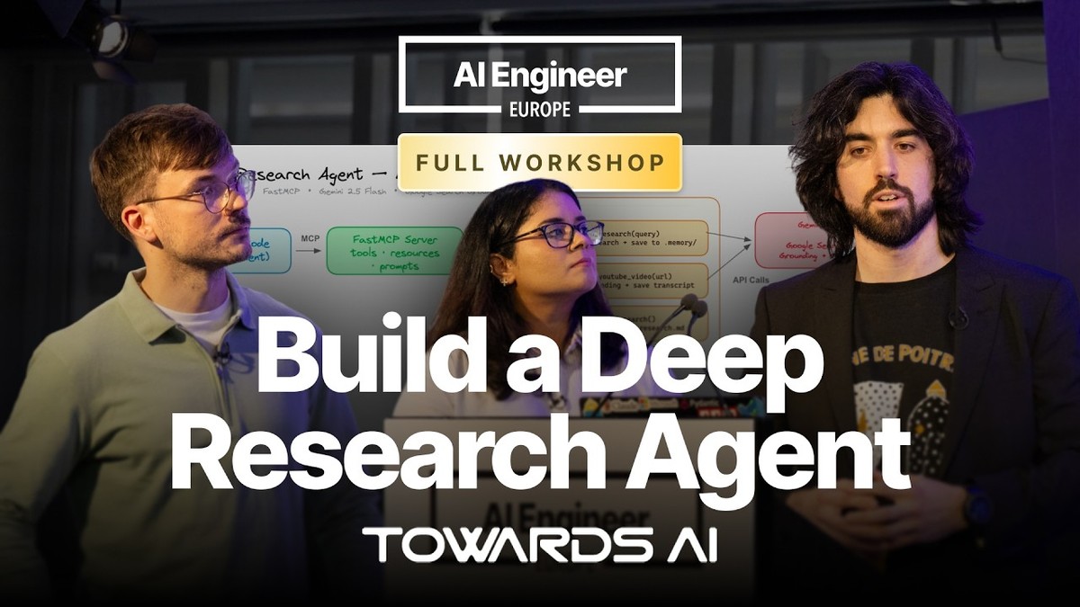 Full Workshop: Build Your Own Deep Research Agents - Louis-F