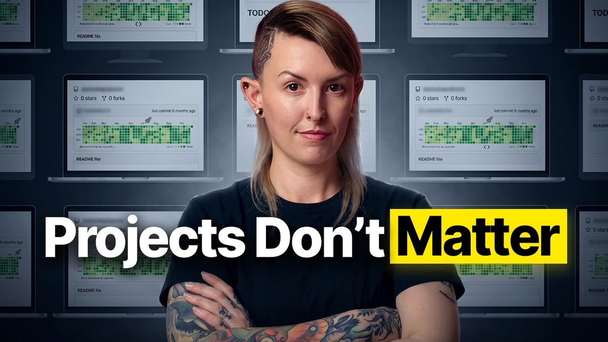 Your Projects Won't Get You Hired (Here's What Will)