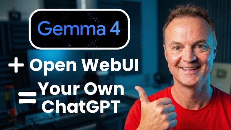 Як перетворити Gemma 4 на повноцінний «локальний ChatGPT» за допомогою Open WebUI