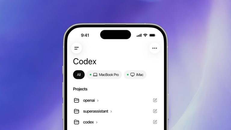 OpenAI запускає Codex у мобільному застосунку