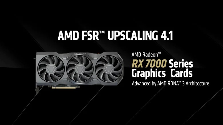 AMD додасть FSR 4.1 до старіших відеокарт Radeon