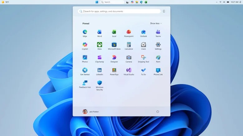 Microsoft дає змогу змінювати розмір меню Пуск у Windows 11