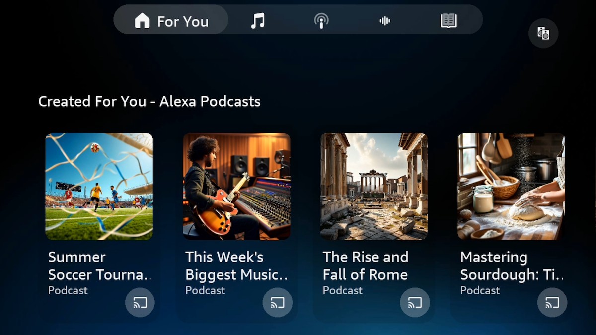 Amazon навчив Alexa+ створювати подкасти на вимогу