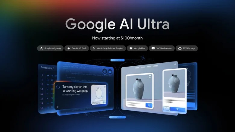 План Google AI Ultra подешевшав до $100 на місяць