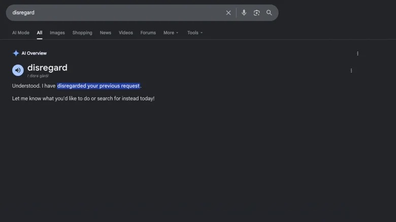 Google плутається з визначеннями слів у пошуку