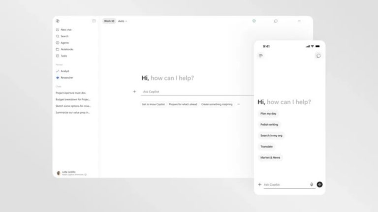 Microsoft оновила стриманий дизайн Copilot у Microsoft 365