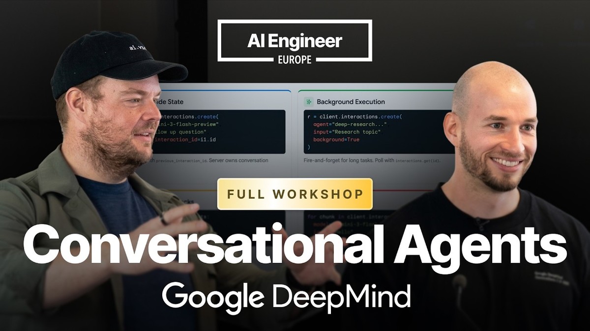 Building Conversational Agents — Thor Schaeff and Philipp Sc