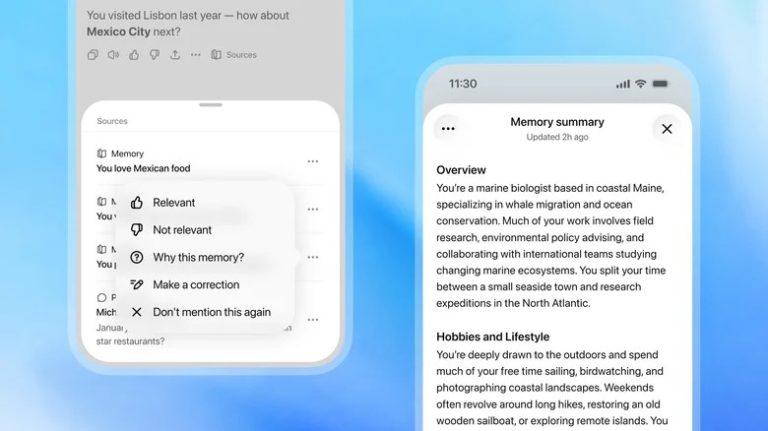 OpenAI покращує пам’ять ChatGPT, зокрема для безкоштовних акаунтів