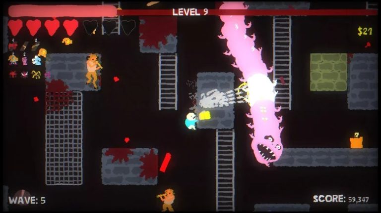 Blood Dungeon поєднує Vampire Survivors і Spelunky