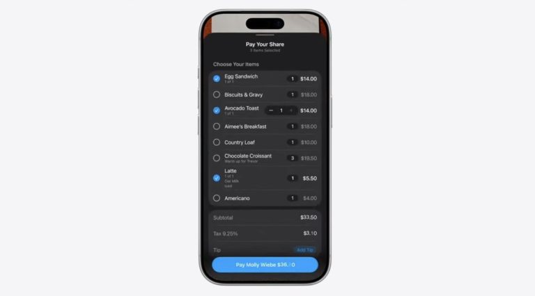 Apple спростила поділ рахунку новим режимом Siri в Камері