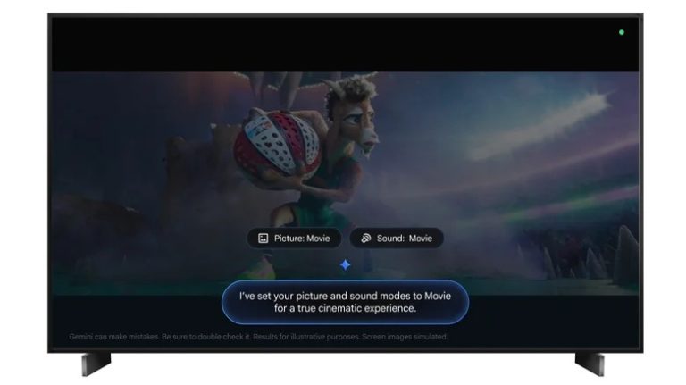 Gemini тепер може налаштовувати зображення на Google TV