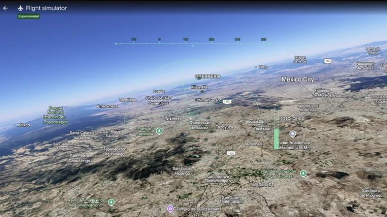 Режим авіасимулятора Google Earth запрацював у браузері