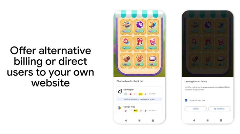 Google відкриє Play Store для сторонніх оплат 30 червня