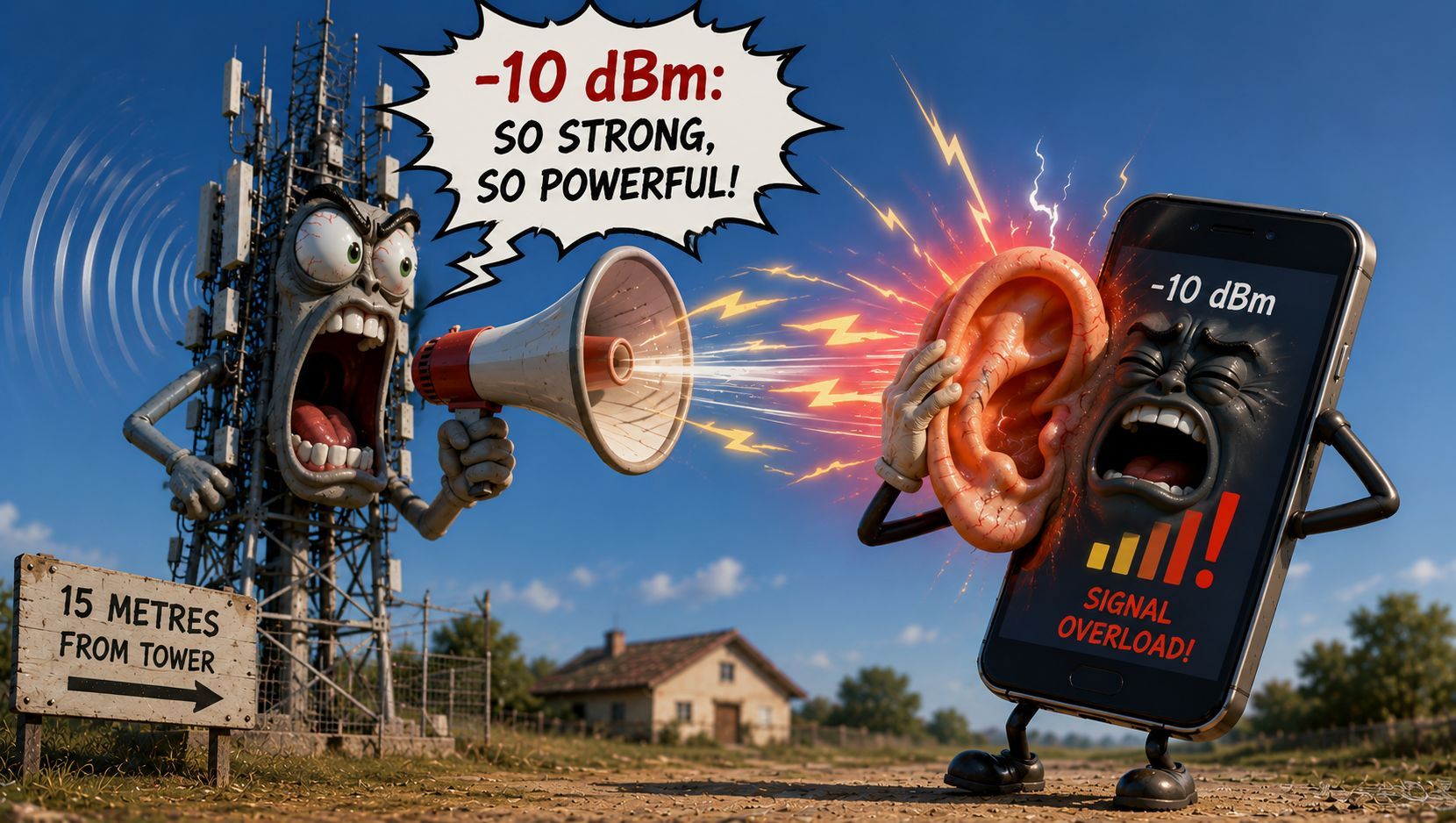 Рівень сигналу MobiloSignal dBm