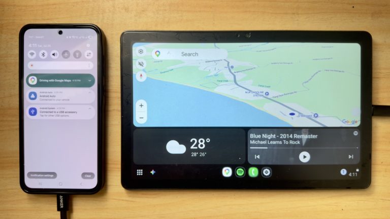 Как превратить старый планшет в автомобильную систему Android Auto с помощью программы Headunit Revived