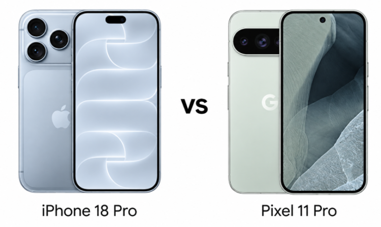 Сравнение характеристик iPhone 18 Pro и Google Pixel 11 Pro