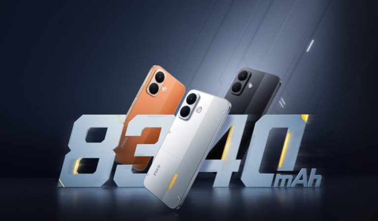 Poco выпустила смартфон X8 с аккумулятором на 8340 мАч и процессором Snapdragon 6s Gen 4