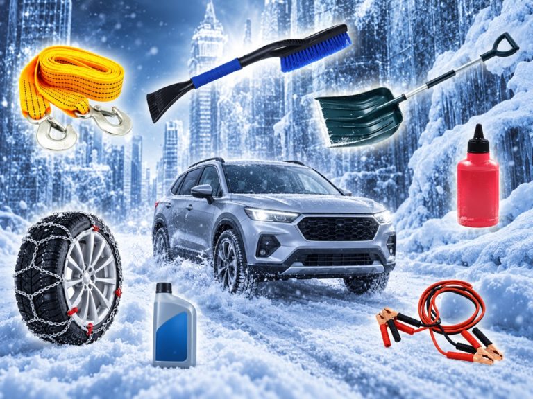 Корисні автотовари для підготовки автомобіля до зими