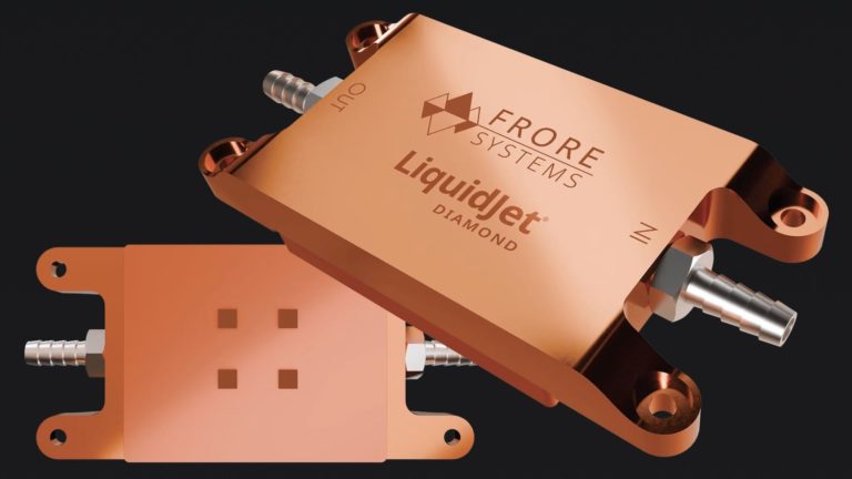 Інтеграція алмазних пластин у систему охолодження Frore LiquidJet знижує температуру графічних прискорювачів на 22 градуси