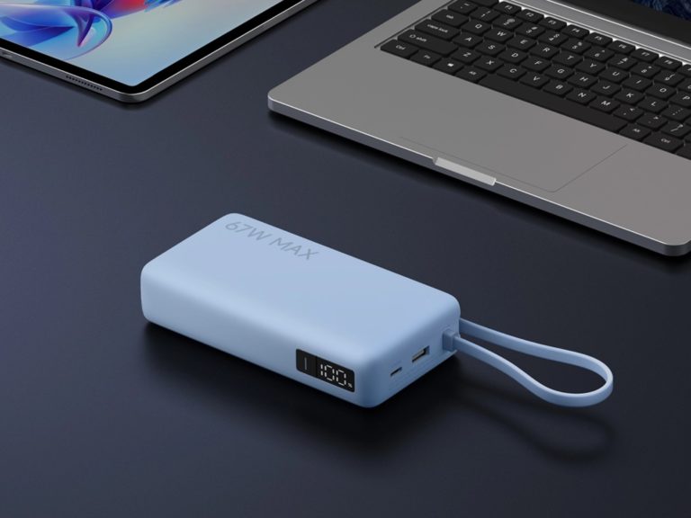 Новый павербанк Xiaomi 67W Power Bank 20000 с интегрированным кабелем и быстрой самозарядкой